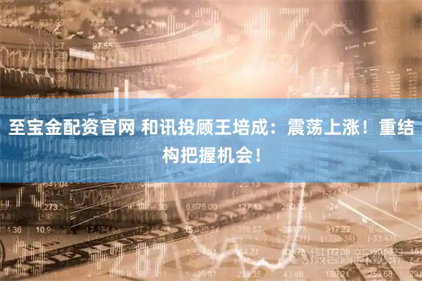 至宝金配资官网 和讯投顾王培成：震荡上涨！重结构把握机会！